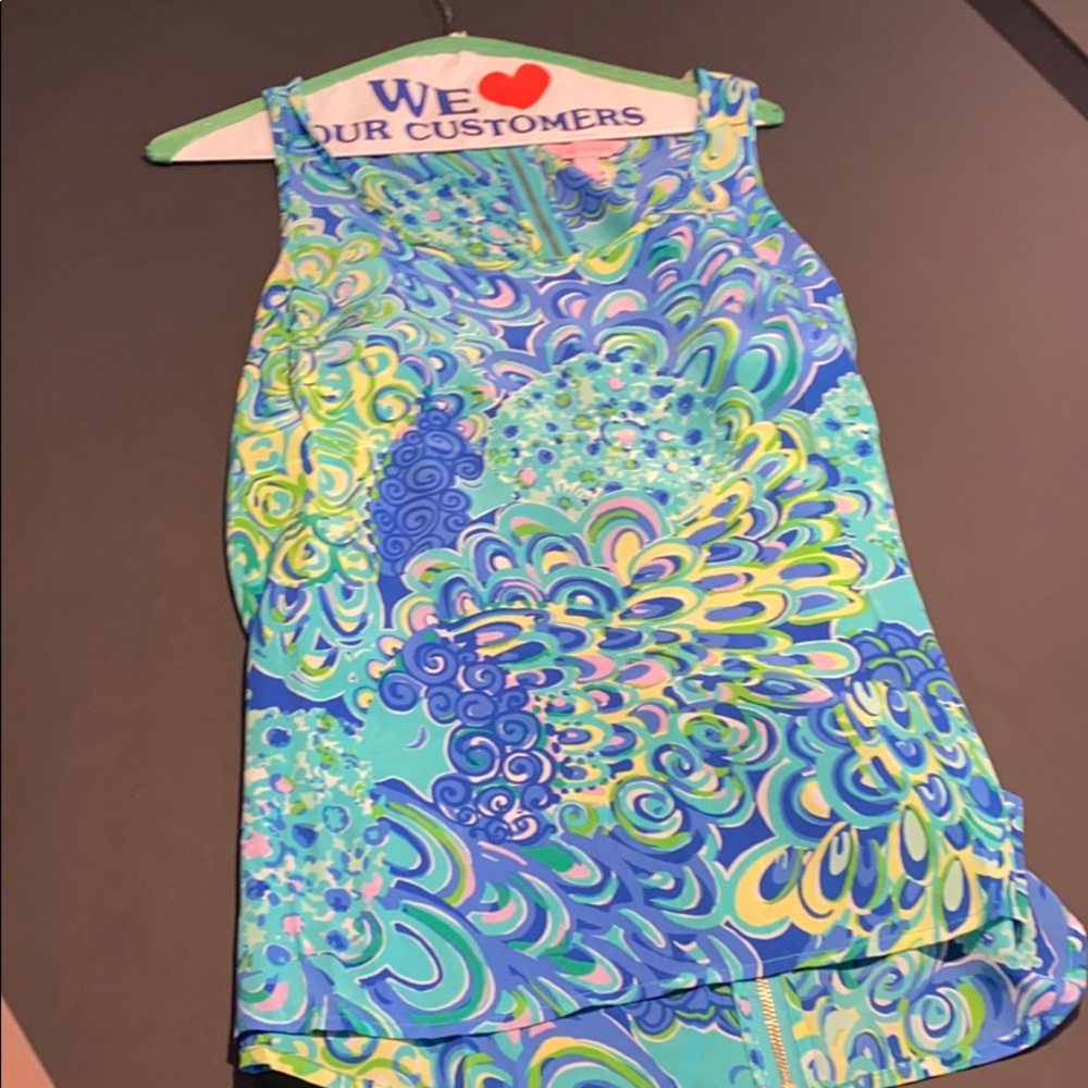 Lilly Pulitzer Tank Top with Back Zipper